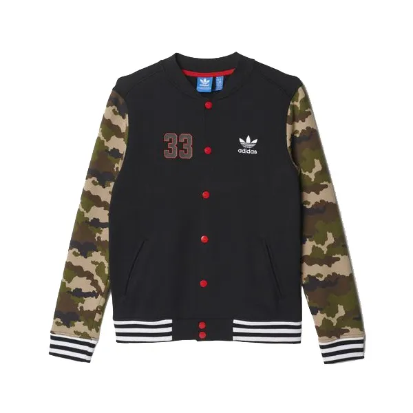 Adidas Originals FR Fleece Track Jacket J (black/multicolor/scarlet)