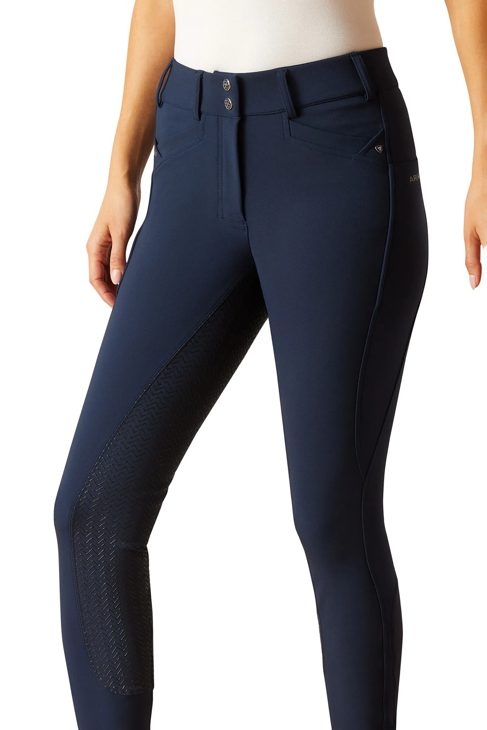 Ariat Pantalones de Equitación para Mujer Prelude 2.0 con Asiento Completo