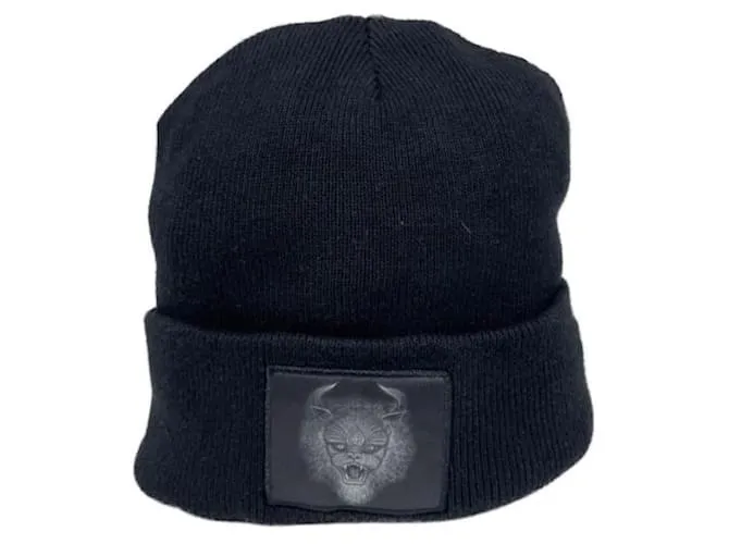 Autre Marque ***Y-3 (sabiamente)  Gorro con logotipo/FP9011 Negro 