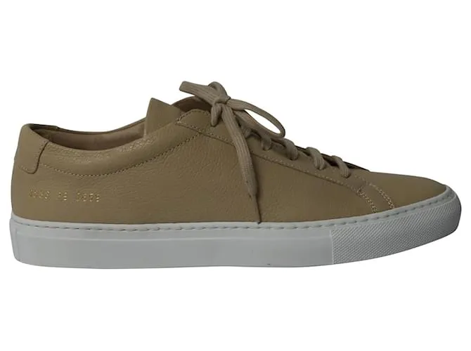 Autre Marque Zapatillas bajas Achilles de Common Projects en cuero nude Castaño Carne 