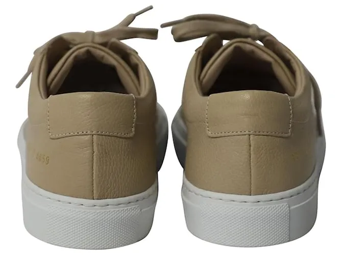 Autre Marque Zapatillas bajas Achilles de Common Projects en cuero nude Castaño Carne 