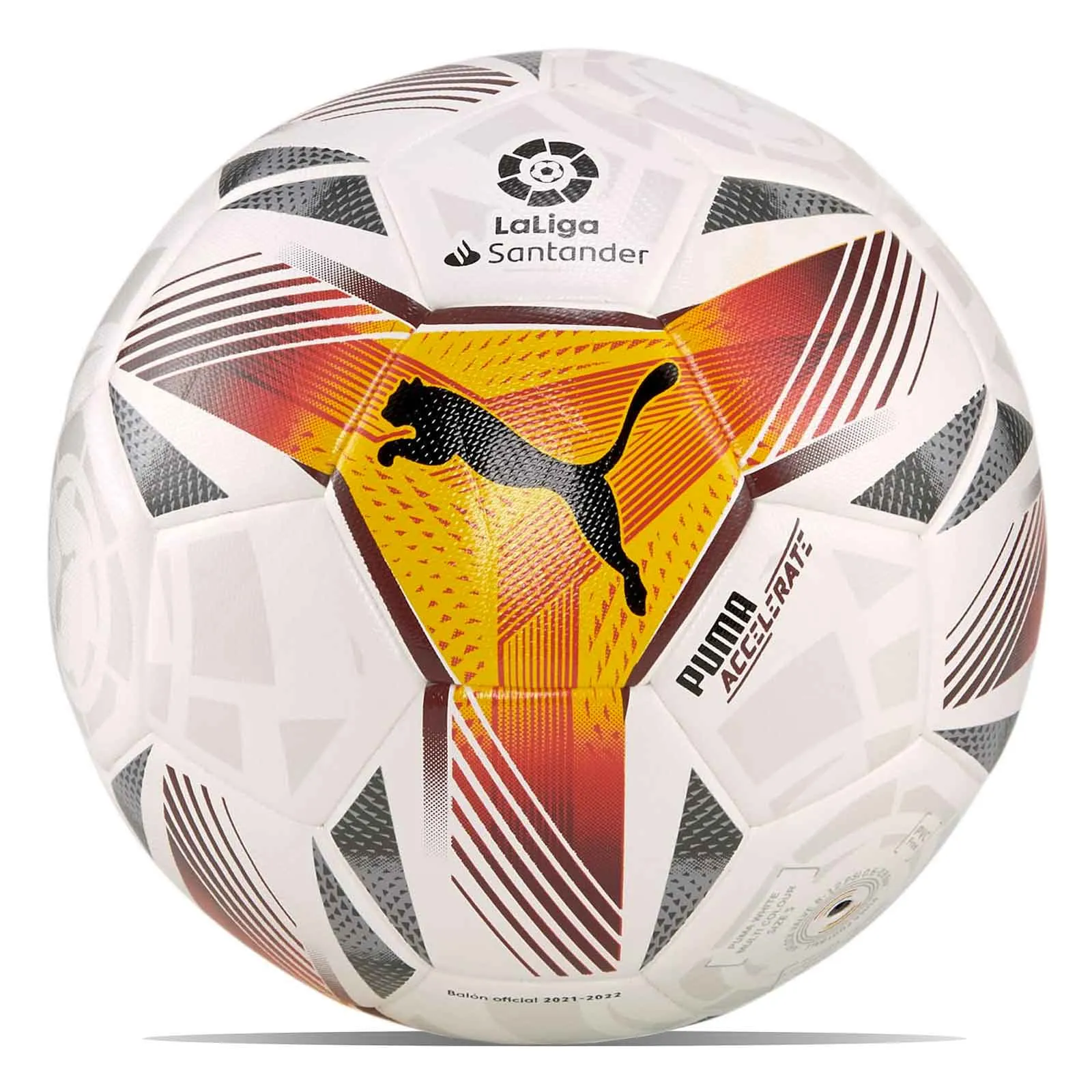 Balón Puma LaLiga 1 Accelerate 2021 2022 Hybrid talla 5