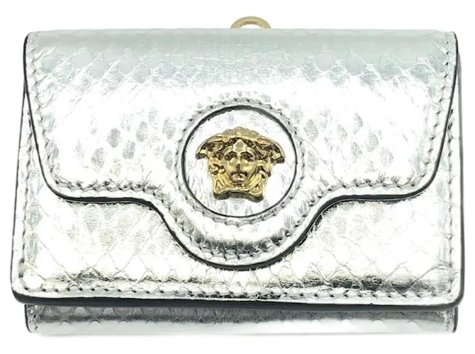 Billetera de cadena plegable Versace 