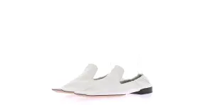 BOTTEGA VENETA Bailarinas T.UE 37 Cuero Blanco 