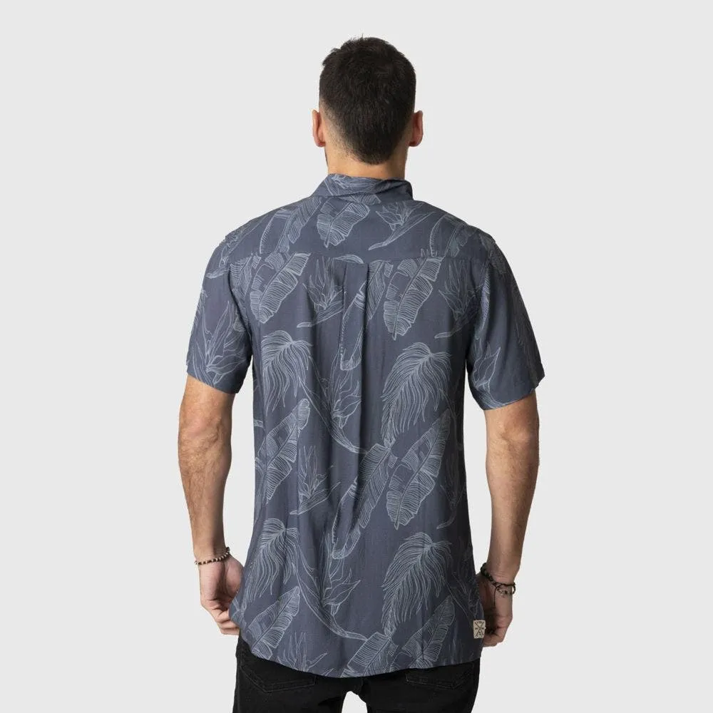 Camisa Stoked Hook Hombre Azul