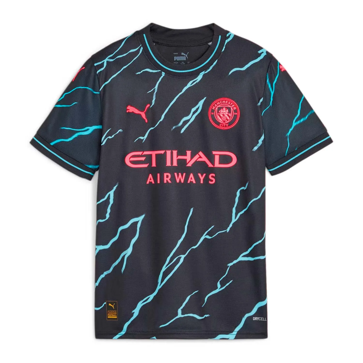 Camiseta Puma 3a Manchester City De Bruyne niño 2023 2024