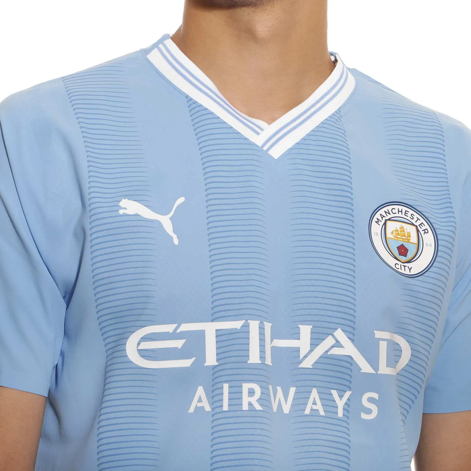 Camiseta Puma Manchester City 2023 2024 authentic HAALAND-9