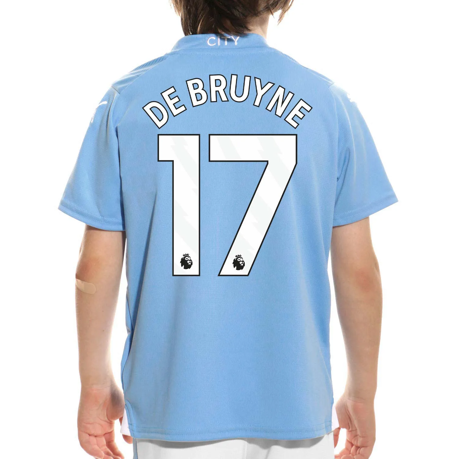 Camiseta Puma Manchester City niño De Bruyne 2023 2024