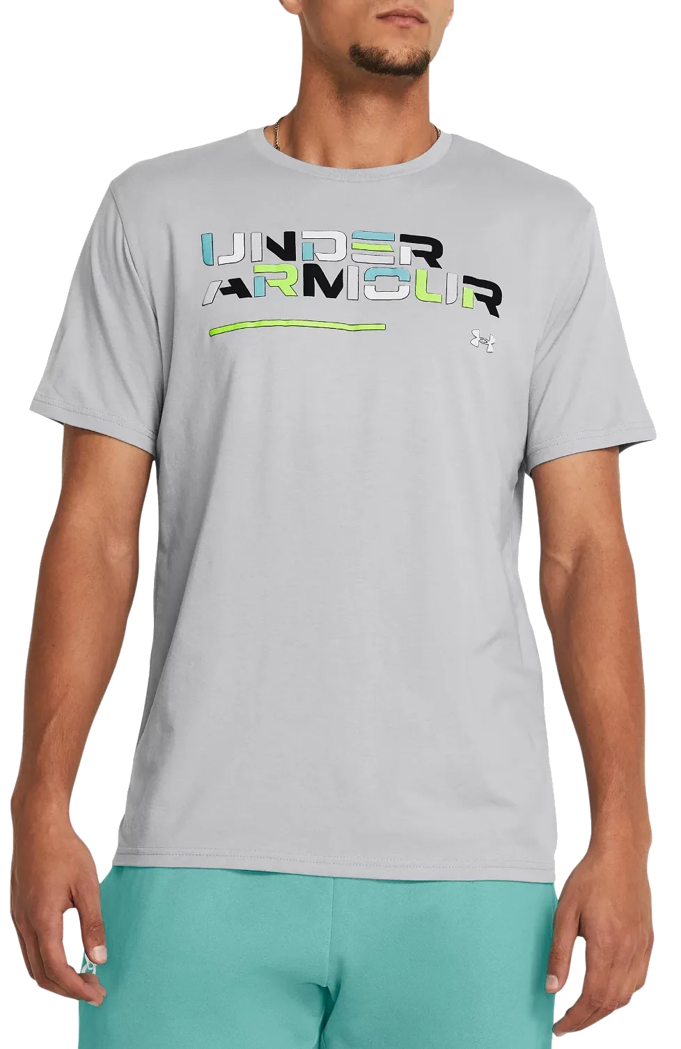 Camiseta Under Armour Colorblock Wordmark