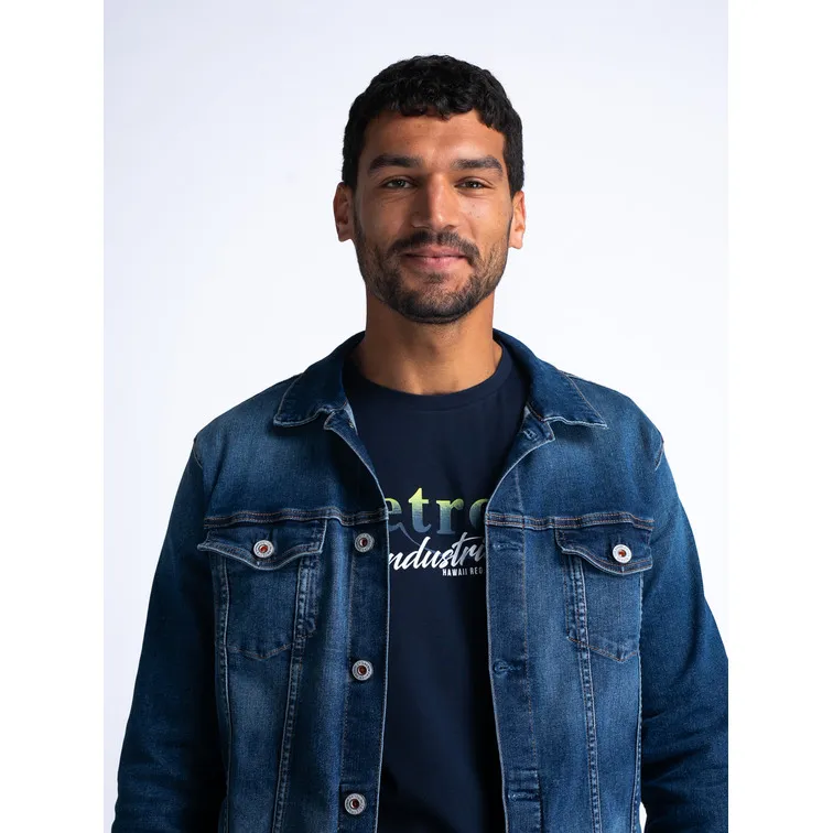 CAZADORA HOMBRE  PETROL MEN JACKET DENIM