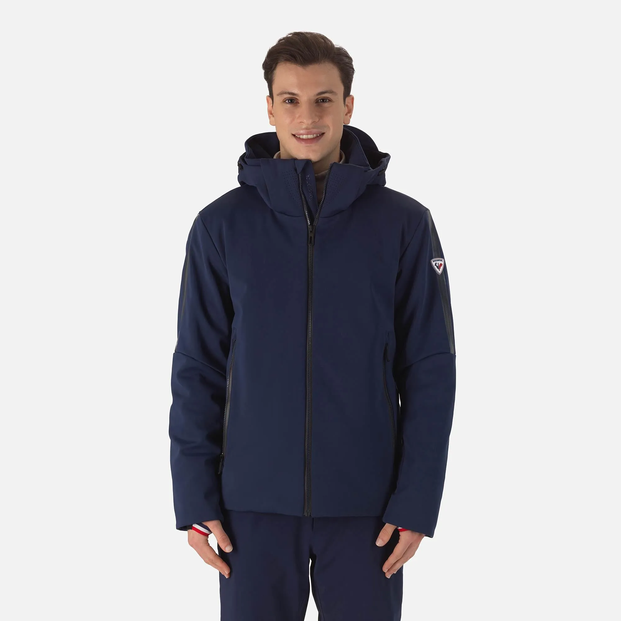 Chaqueta de esquí lisa Softshell Flat para hombre