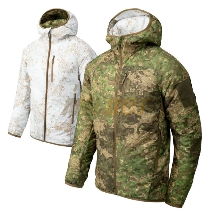 Chaqueta reversible HELIKON-TEX Pencott Wildwood y Pencott Snowdrift