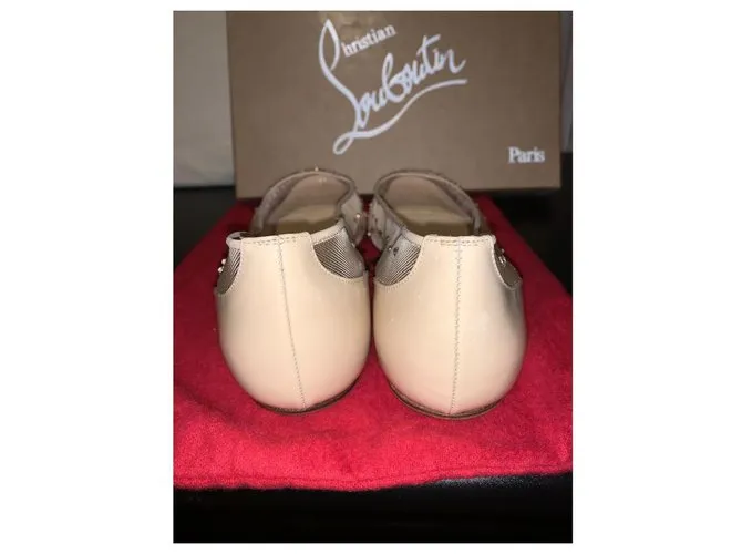 Christian Louboutin bailarinas Beige 