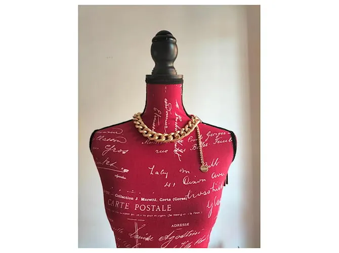 Collar cadena metal dorado MAX MARA'S 