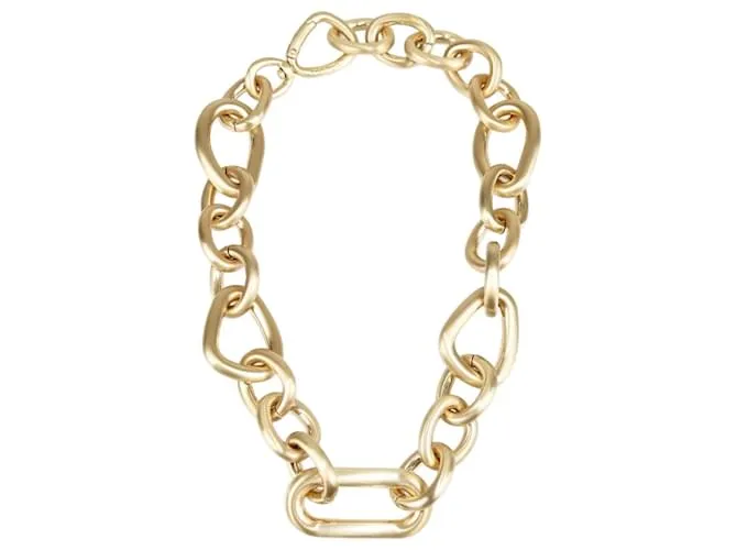 Collar de cadena Reyes en latón dorado Cult Gaia 