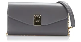 Céline Cartera Celine C gris con cadena 