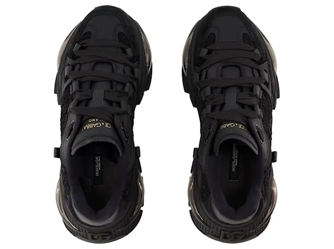 Dolce & Gabbana Zapatillas bajas - Dolce&Gabbana - Cuero - Negro 