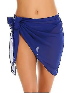 Envoltura de playa Sarong Traje de baño Cover Ups para mujeres Transpirable Secado rápido Sarong Falda