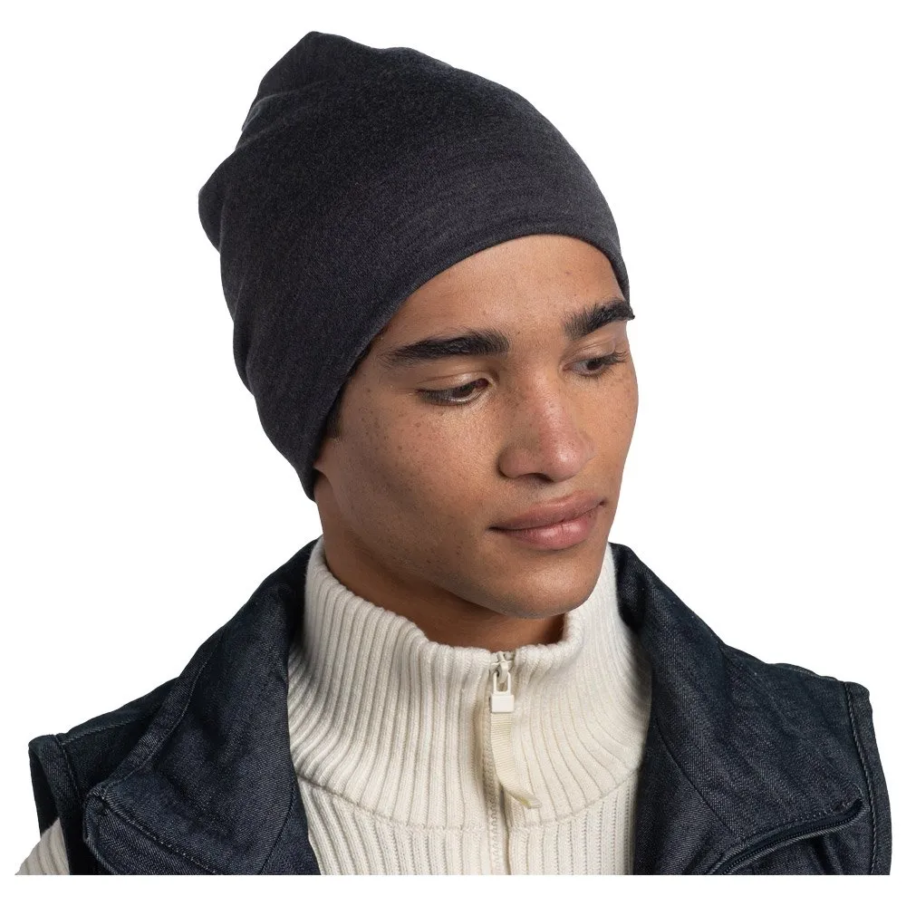 Gorro Buff Merino Heavyweight Beanie Solid Grey