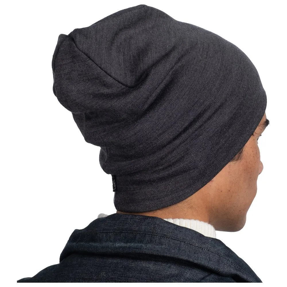 Gorro Buff Merino Heavyweight Beanie Solid Grey