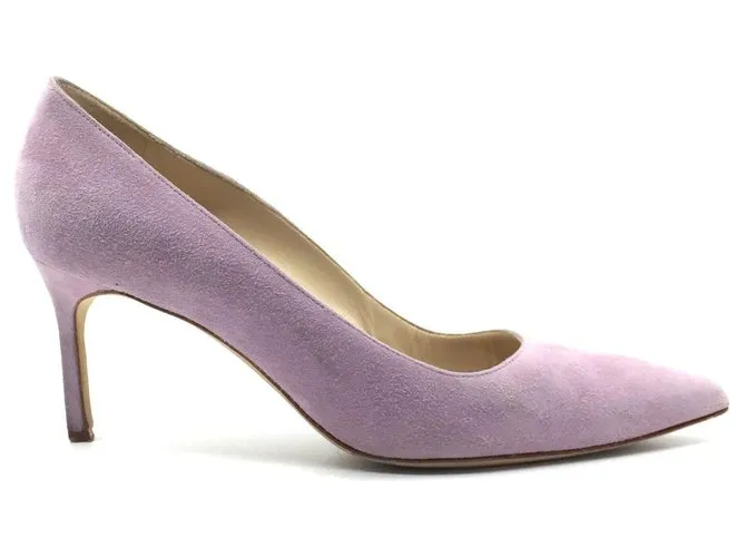 Manolo Blahnik Lavanda suede bb 70 Zapatillas 