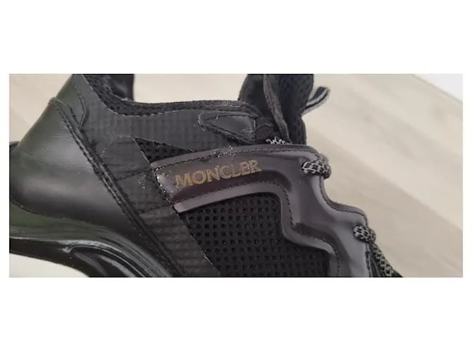 Moncler Zapatillas Negro 