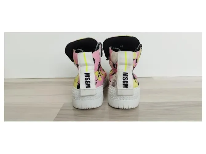 Msgm Zapatillas Rosa 