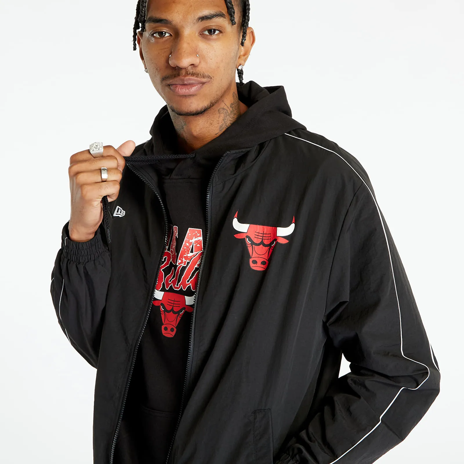 New Era NBA Track Jacket Chicago Bulls