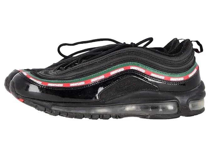 Nike Air Max 97 Zapatillas Undefeated de nailon negro 