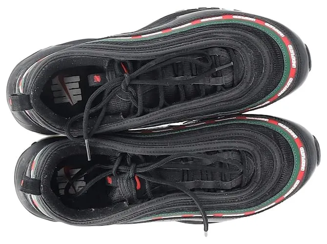 Nike Air Max 97 Zapatillas Undefeated de nailon negro 