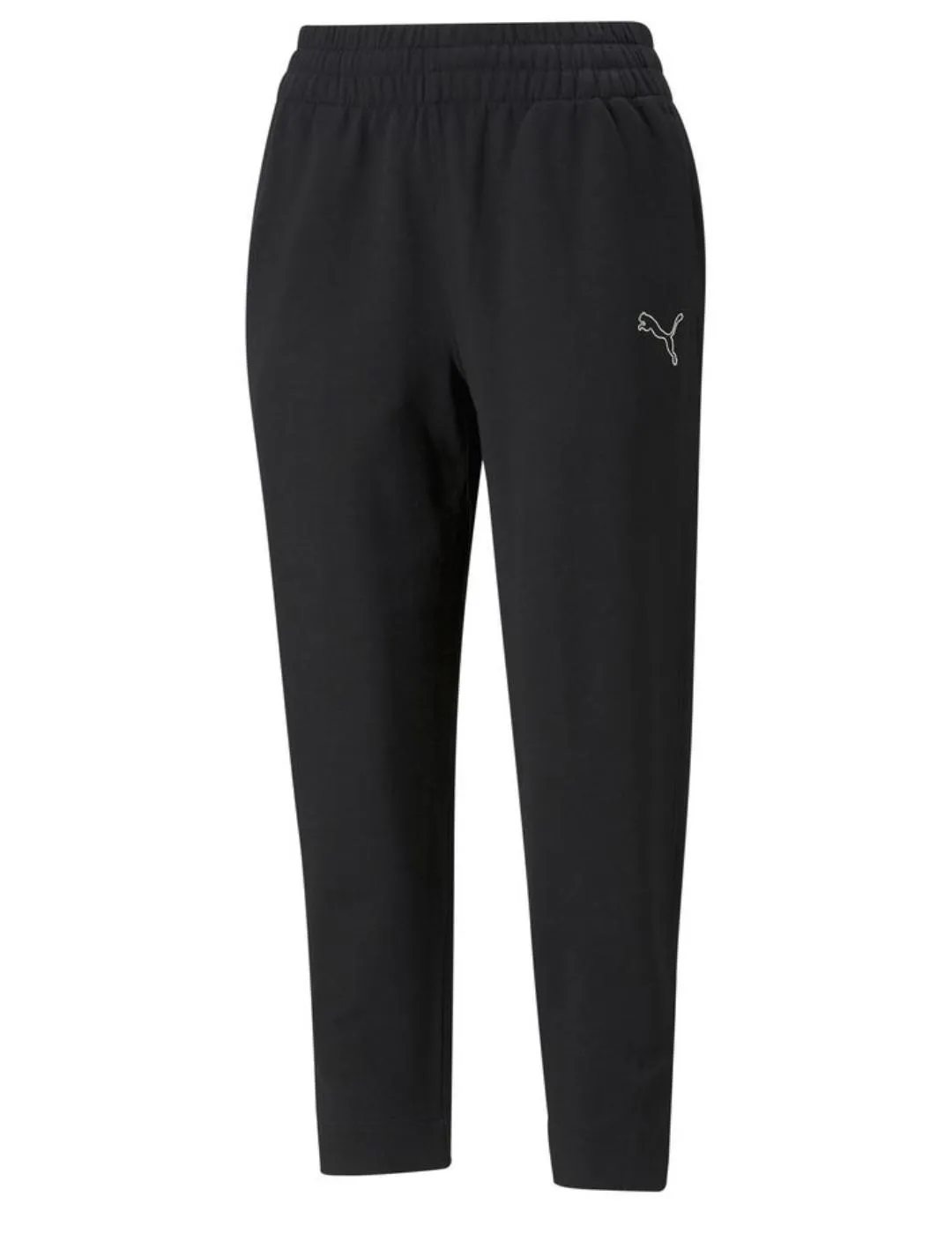 Pantalon chandal felpa deportivo Puma negro para mujer