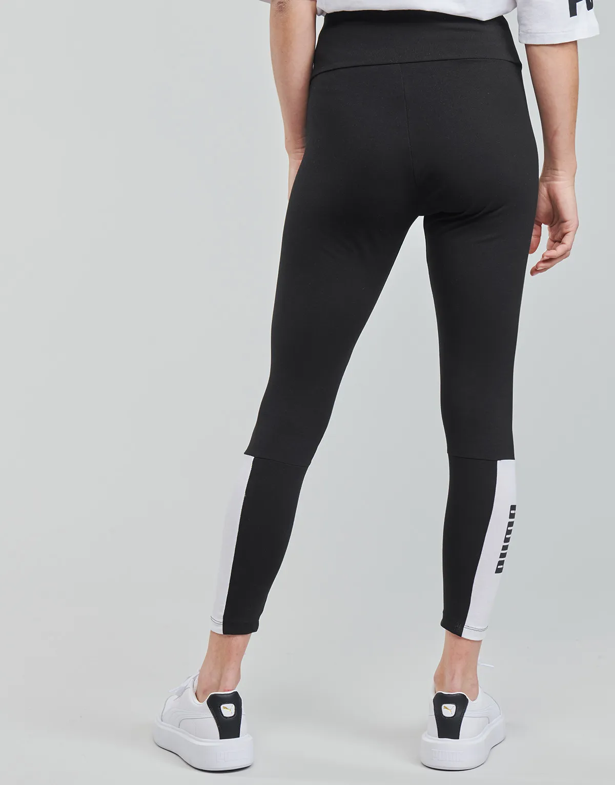 PUMA POWER COLORBLOCK HIGH-WAIST 7/8 LEGGINGS