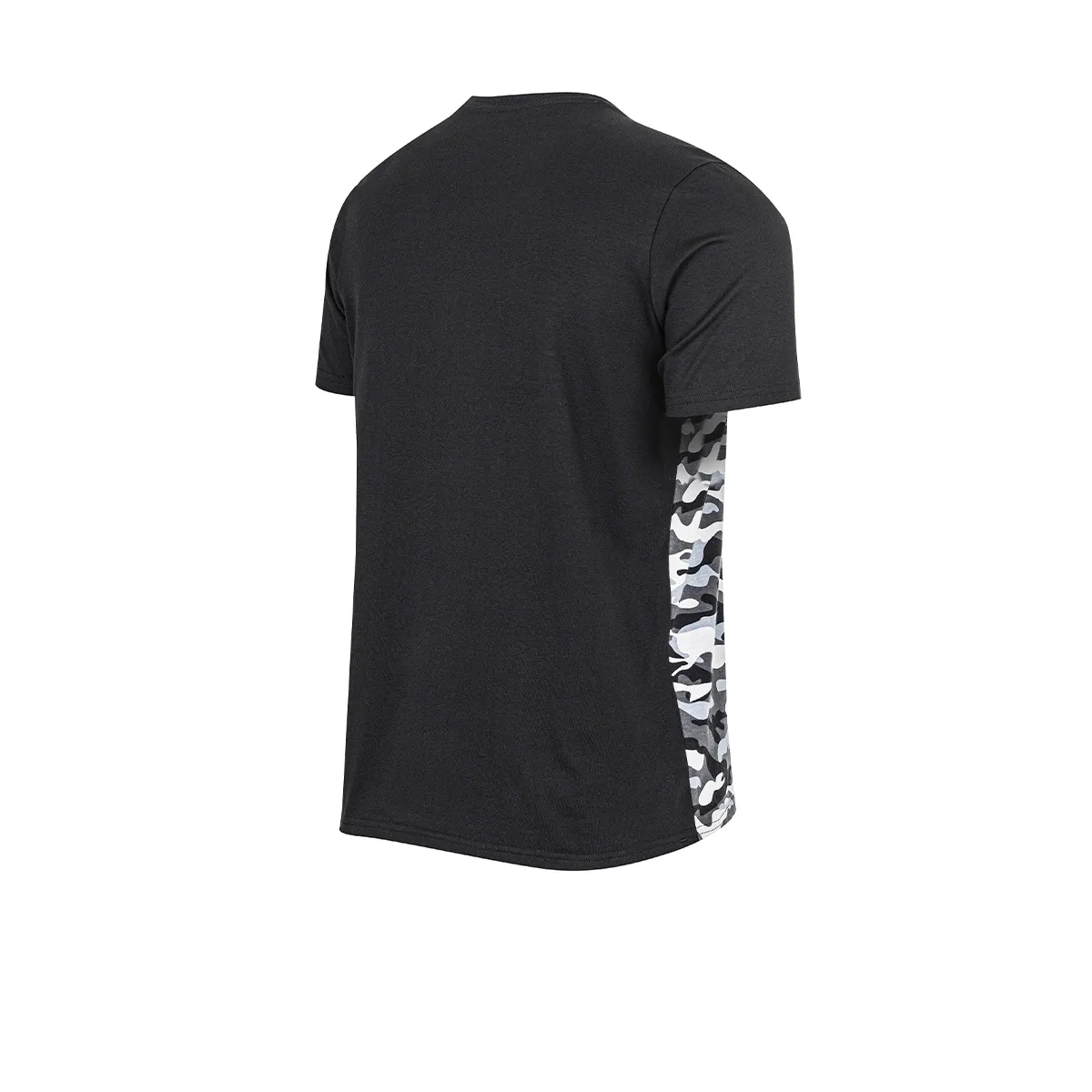 Remera Puma Essentials Block Camo Negra