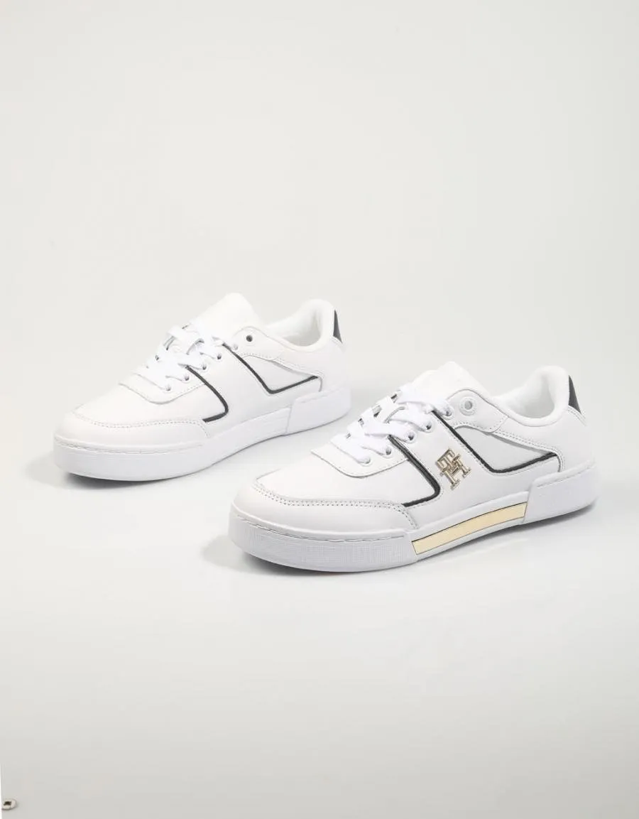  sapatilhas TOMMY HILFIGER Th Prep Court Sneaker en Branco 81193