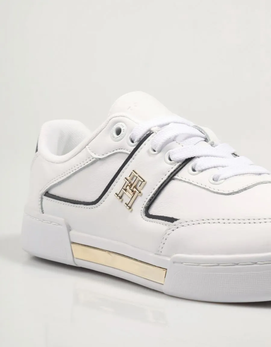  sapatilhas TOMMY HILFIGER Th Prep Court Sneaker en Branco 81193