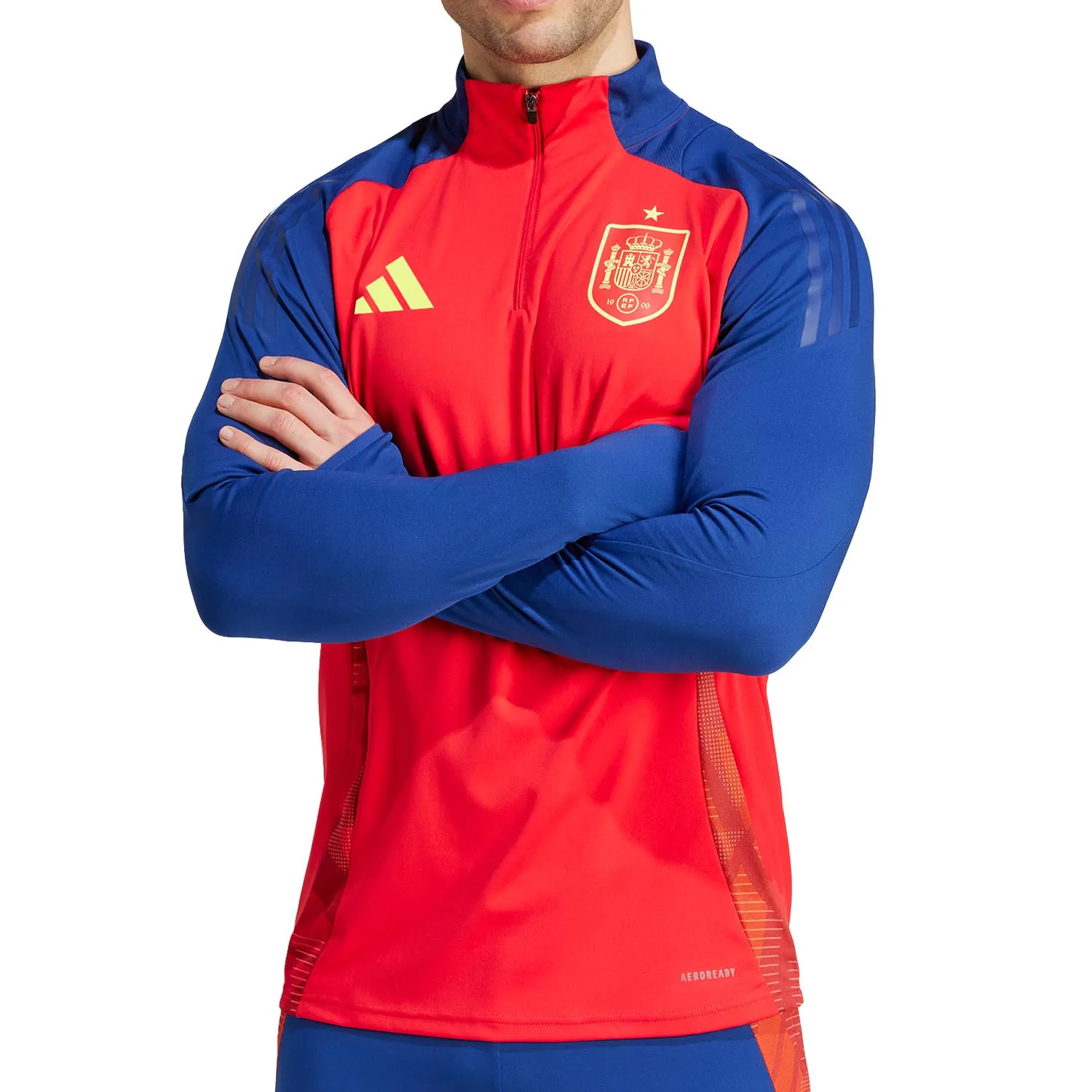 Sudadera adidas España entrenamiento