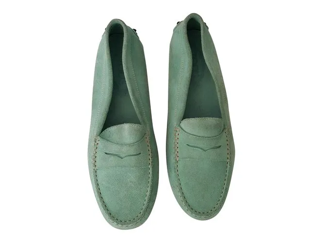 Tod's bailarinas Azul Verde 