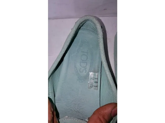 Tod's bailarinas Azul Verde 