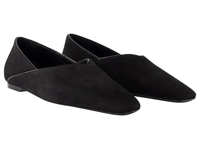 Totême The Everyday Flat Bailarinas - TOTEME - Ante - Negro 