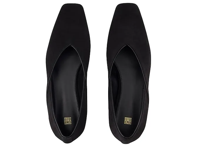 Totême The Everyday Flat Bailarinas - TOTEME - Ante - Negro 