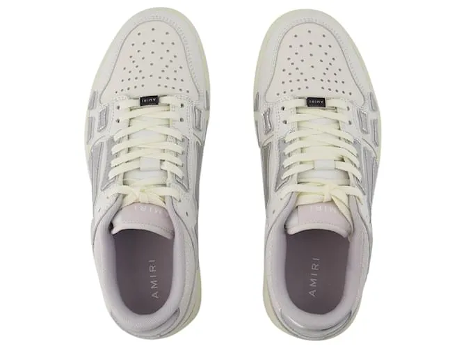 Zapatillas bajas metalizadas Skel Top - Amiri - Sintético - Blanco 