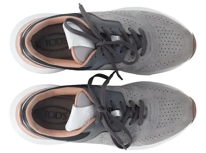 Zapatillas bajas Sportivo de Tod's en ante gris 