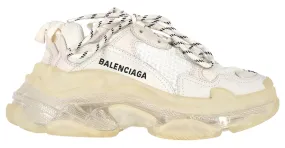 Zapatillas Balenciaga Triple S en Poliéster Blanco 