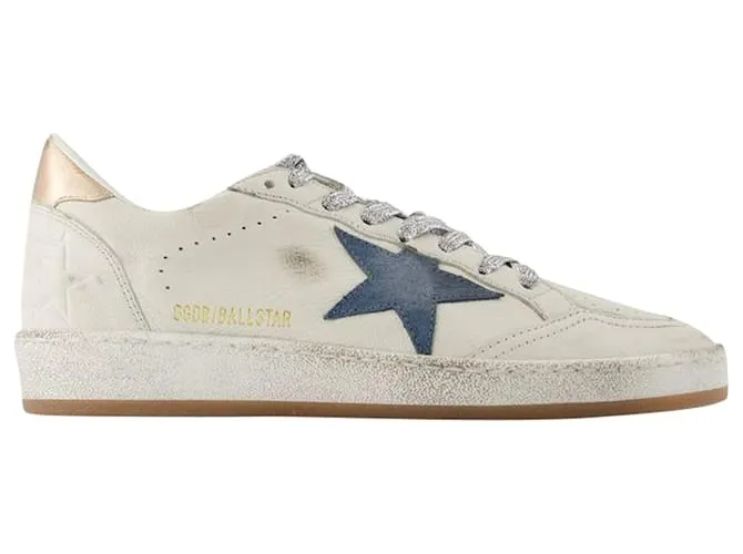 Zapatillas Ballstar - Golden Goose Deluxe Brand - Piel - Blanco 