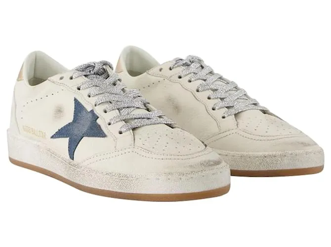 Zapatillas Ballstar - Golden Goose Deluxe Brand - Piel - Blanco 