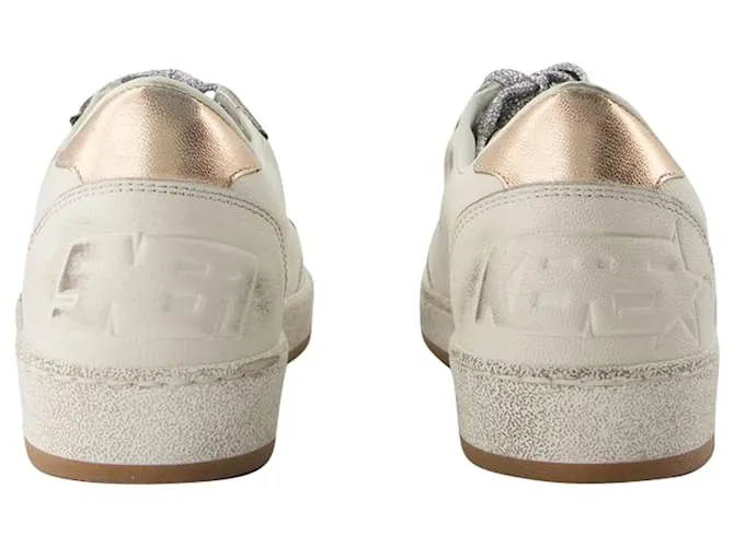 Zapatillas Ballstar - Golden Goose Deluxe Brand - Piel - Blanco 