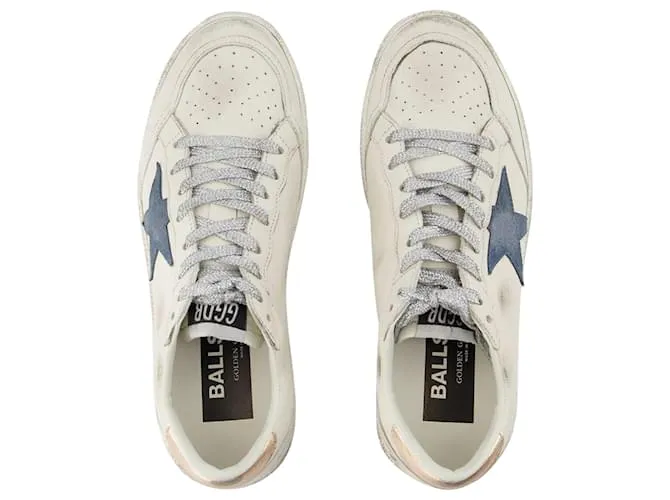 Zapatillas Ballstar - Golden Goose Deluxe Brand - Piel - Blanco 