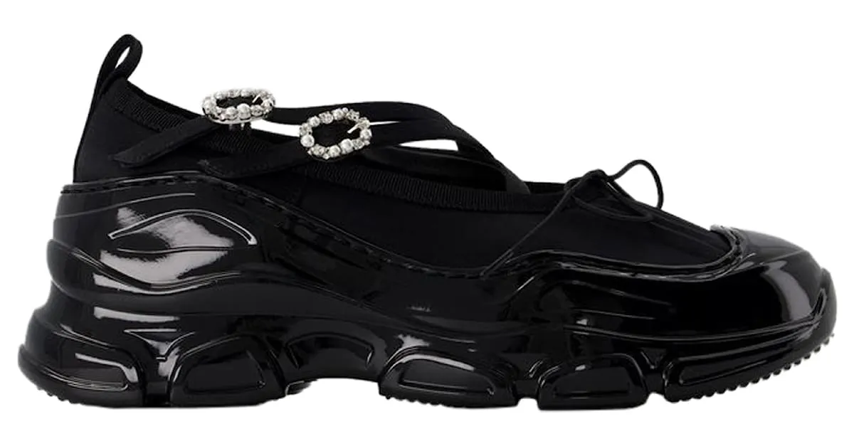 Zapatillas Classic Criss Cross Tracker - Simone Rocha - Pvc - Negro 