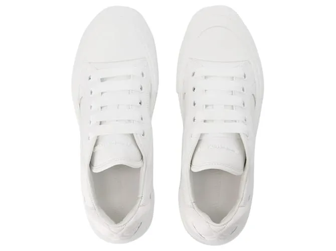 Zapatillas Deck - Alexander McQueen - piel de becerro - Blanco 