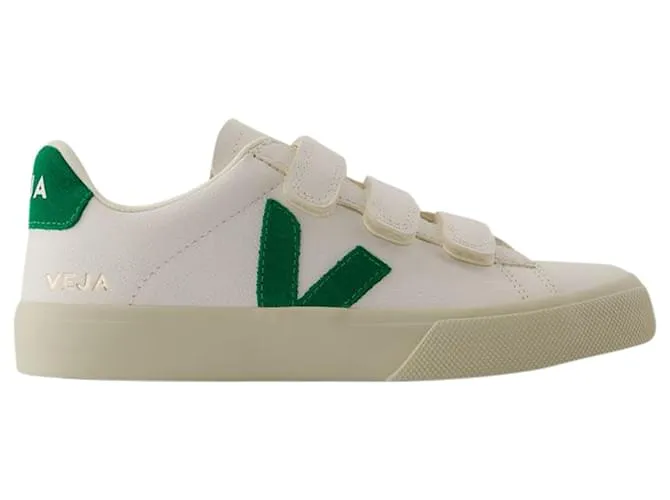 Zapatillas Logo Recife - Veja - Cuero - Blanco Esmeralda 